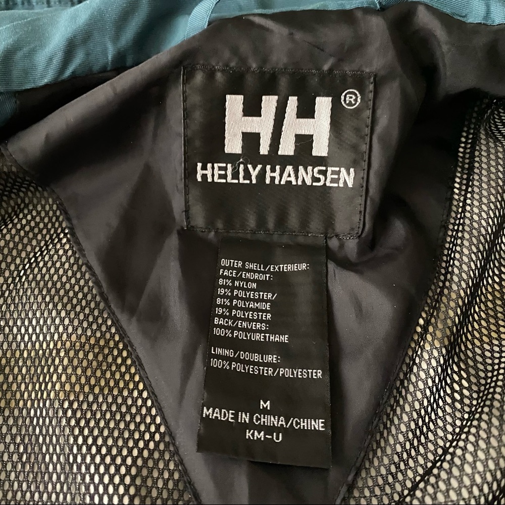 Helly Hansen, Helly Tech Teal Jacket, Size Medium - image 6